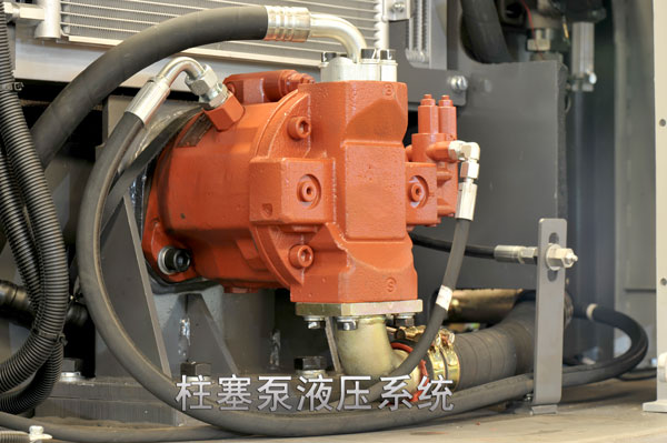 轮式挖掘机柱塞泵液压系统