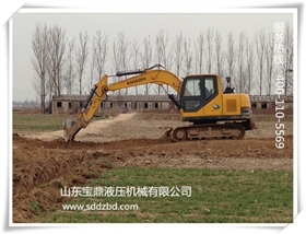 山东宝鼎国产小型挖掘机厂家