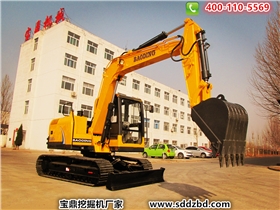 山东宝鼎履带80反铲小型挖掘机械产品