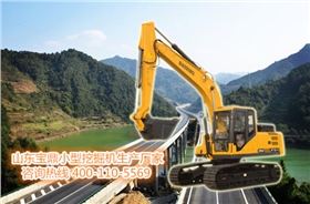 山东宝鼎小型反铲挖掘机生产厂家