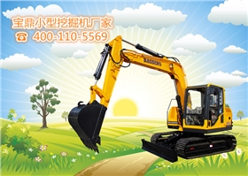 山东宝鼎小型挖掘机生产厂家