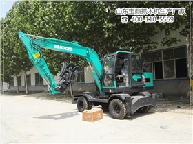 宝鼎小型挖掘机厂家抓木机产品
