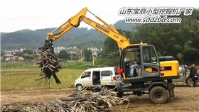 宝鼎轮式挖掘机产品