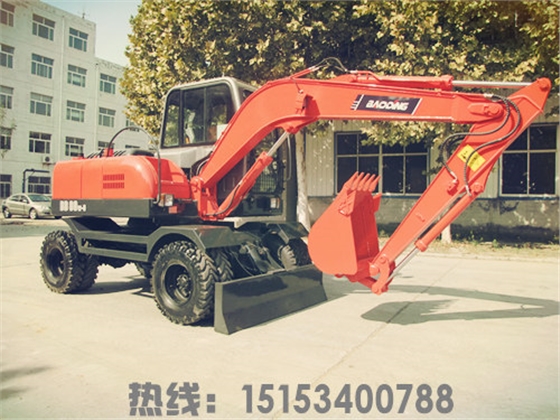山东宝鼎挖掘机厂家轮式挖掘机产品