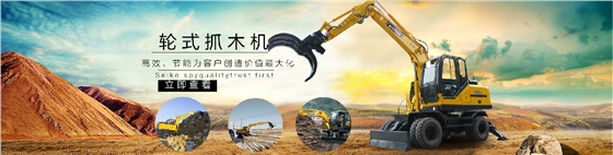 山东宝鼎轮式抓木机产品