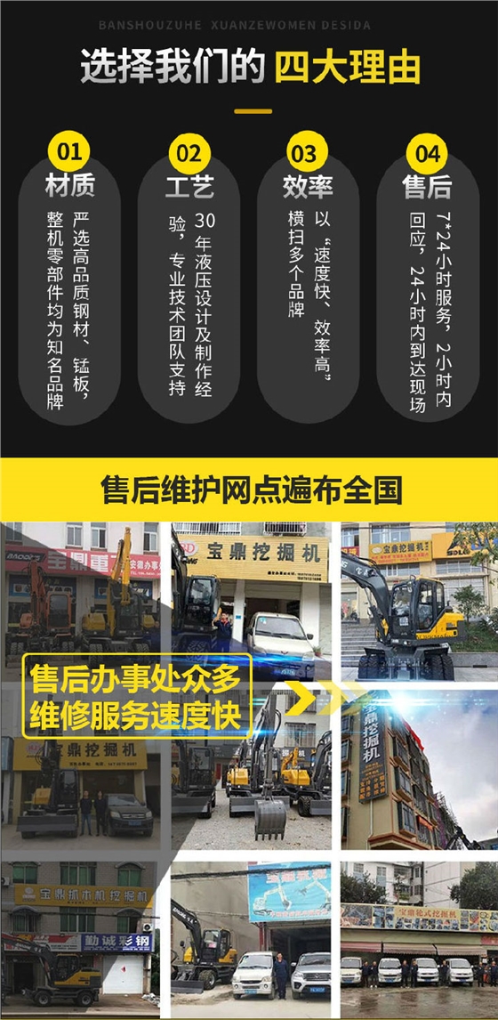 轮式抓木机