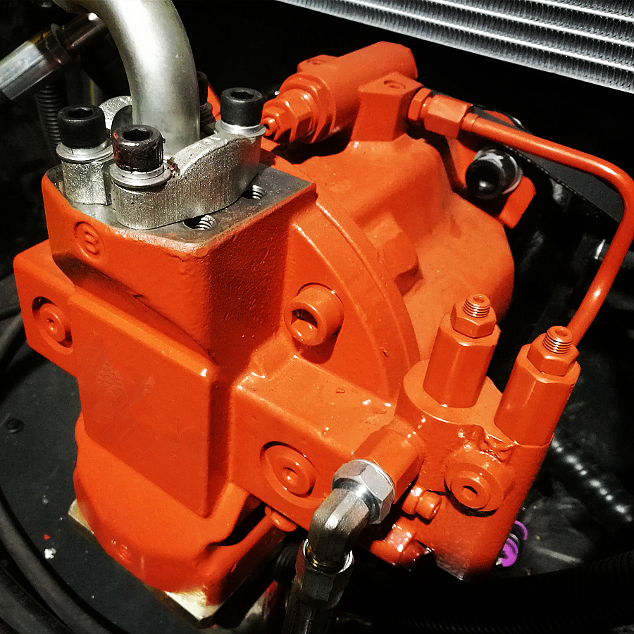 BD95W-9轮式挖掘机抓木机部件展示