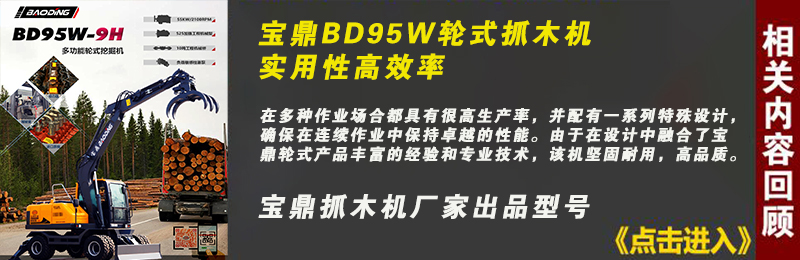 新款宝鼎95抓木机