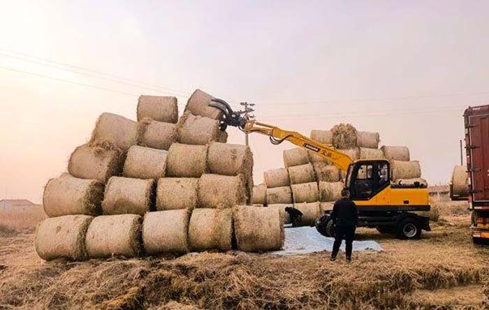 宝鼎抓草机厂家：东北用户冬季抓草的高效选择