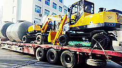 浅谈当下国内小型轮式挖掘机市场和宝鼎BD80W型号轮式挖掘机现款有什么改进？