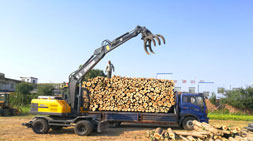 挖掘机抓木机抓木效率到底有多高？