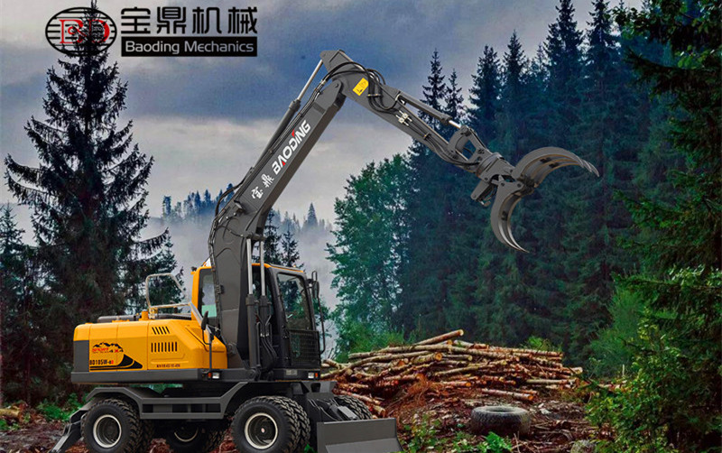 新款抓木机型号-宝鼎抓木机BD105W-8D型号抓装神器